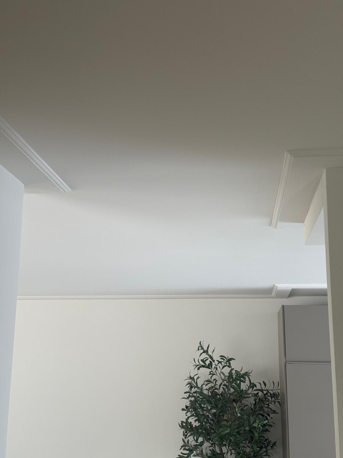 Plafond met sierlijst